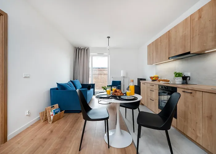 Komfortowe Z Garazem Na Milionowej 아파트 *