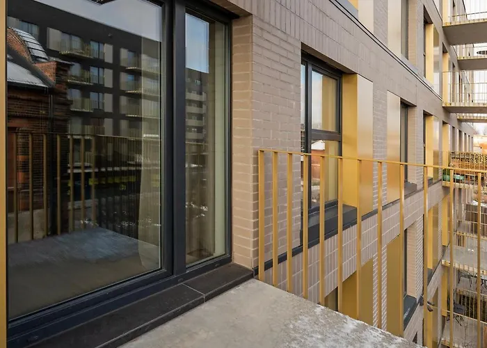 Komfortowe Z Garazem Na Milionowej 아파트 *